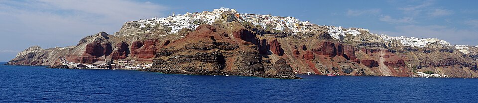 Oia on Santorini, Greece