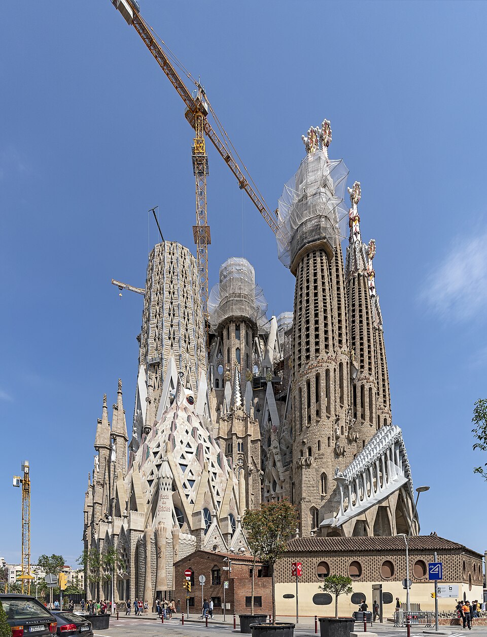 The Sagrada Família in Barcelona, Spain