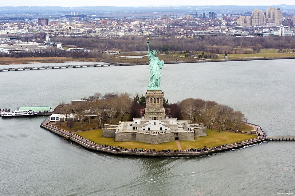 The Statue of Liberty in New York, United States
