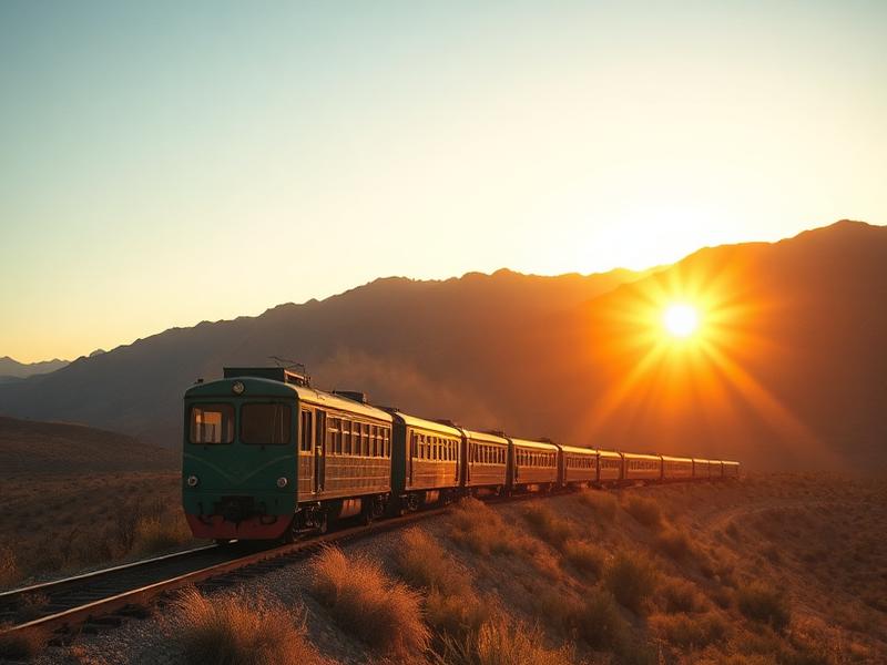 Cómo cruzar el Atlas en un tren de época