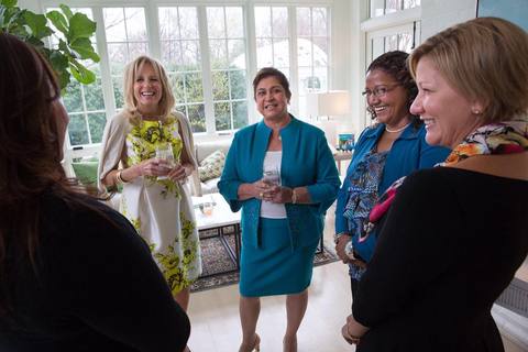Jill Biden with first ladies of Guatemala, Honduras and Panama — travel photo of Panama & Guatemala
