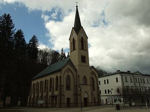 Lutheran church in Dolný Kubín, Slovakia — travel photo of Slovakia