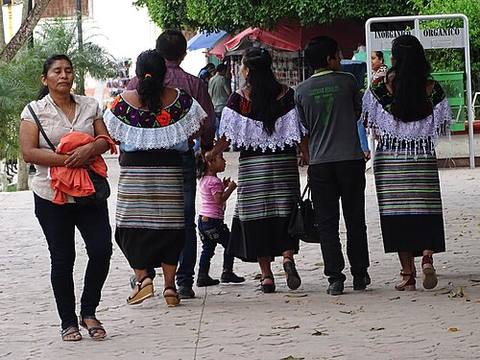 Plaza Scene - Ocosingo - Chiapas - Mexico — travel photo of Chiapas