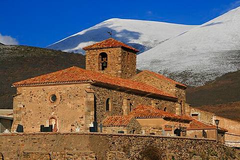 Churches of the Assumption in Cueva de Ágreda, Soria, Castile and León, Spain — travel photo of Castile and León