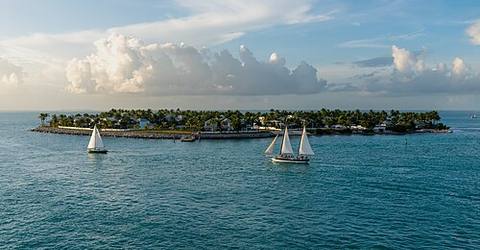 Sunset Key and Sailboats, Florida — travel photo of Florida