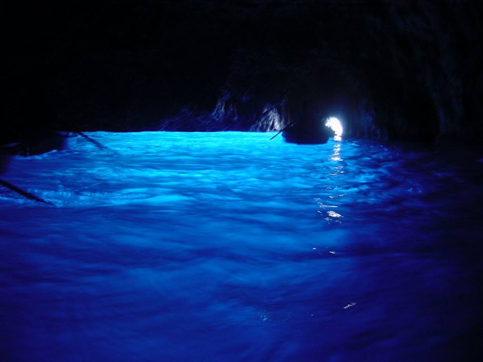 Blue Grotto Capri Inside — travel photo of Blue Grotto, Capri