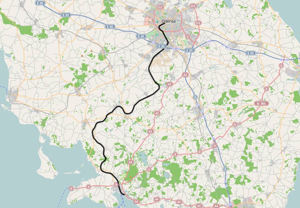 Odense - Faaborg railway — travel photo of Faaborg, Odense & Funen
