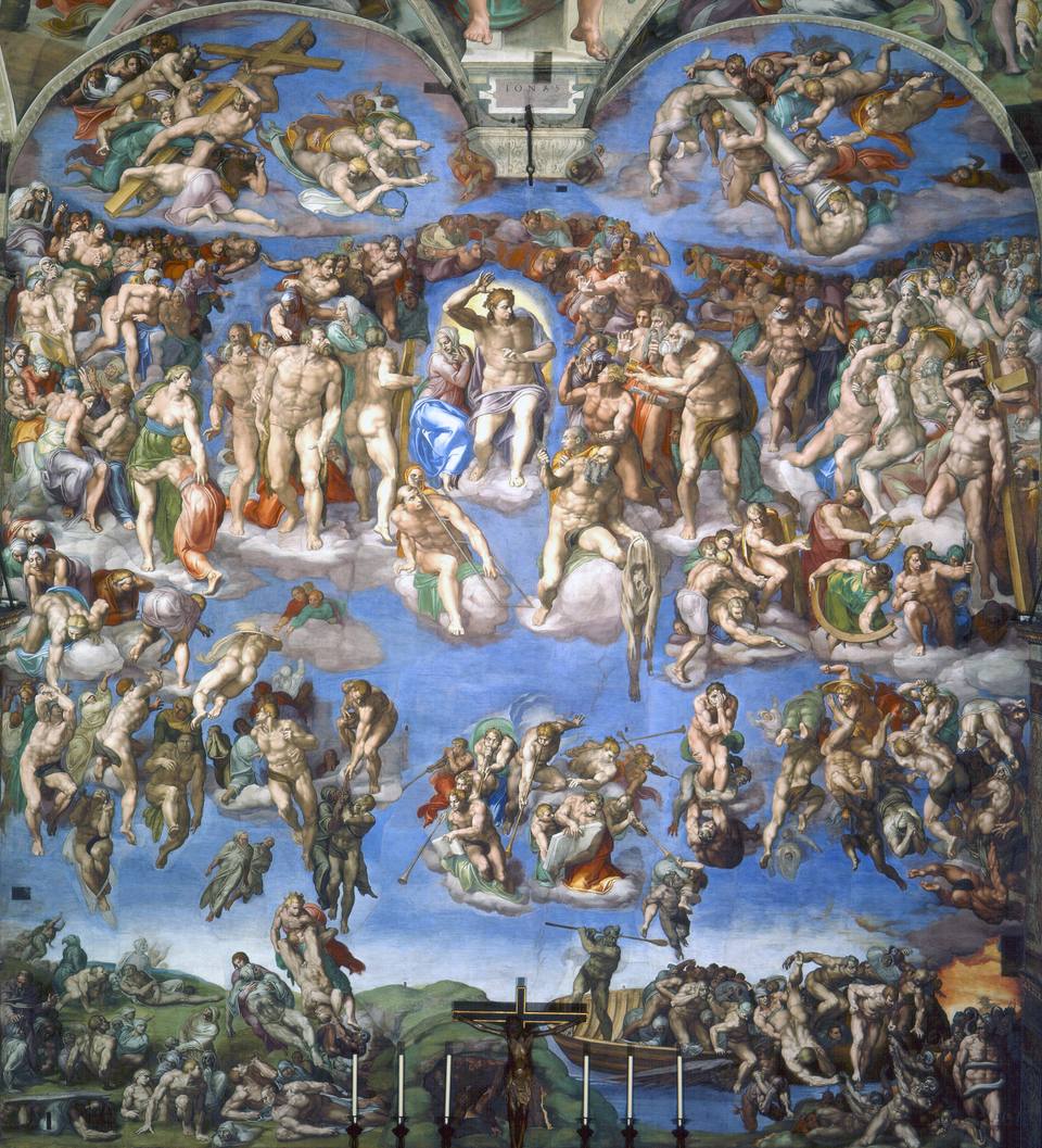 The Last Judgment (Michelangelo) — travel photo of The 15th-century walls, Sistine Chapel