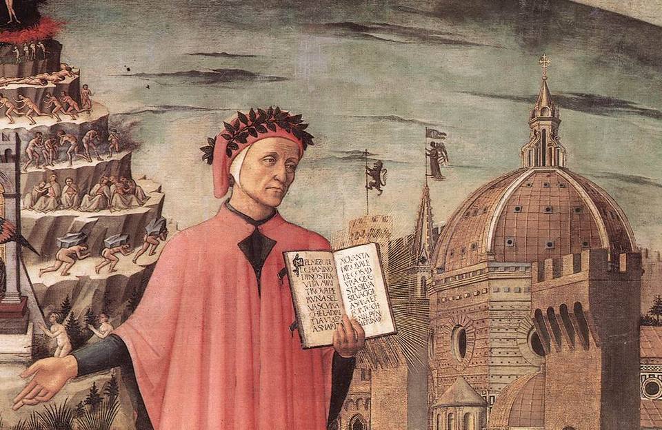 List of cultural references in the Divine Comedy — travel photo of The Angel terrace, Castel Sant'Angelo