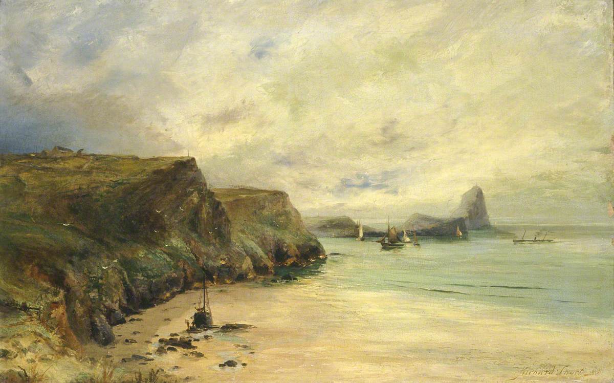 Richard Short ( - ) - Worm's Head, Gower - NMW A - National Museum Cardiff — travel photo of Cardiff, Cardiff & the Gower