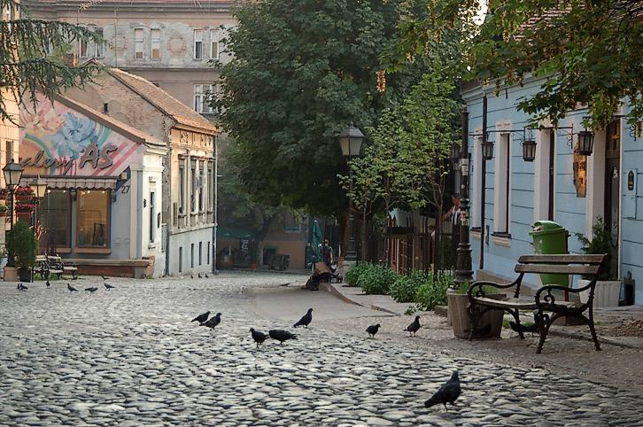 Skadarlija street, Belgrade, Serbia — travel photo of Skadarlija, Belgrade