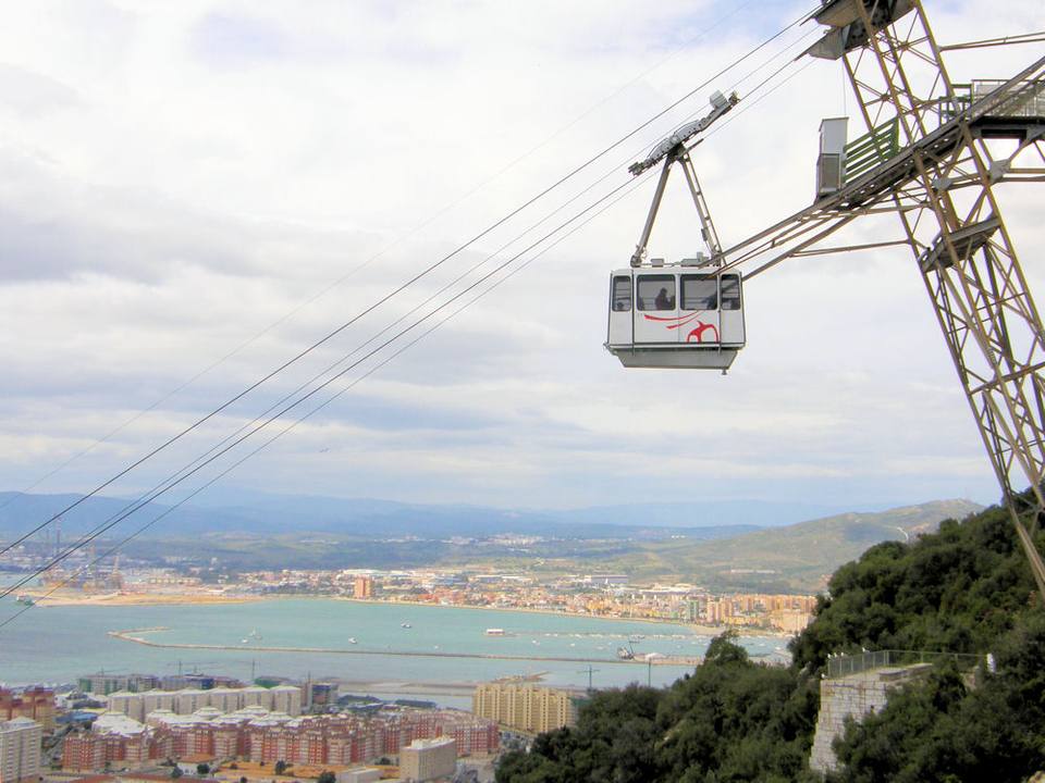 Gibraltar Cable Car — travel photo of Cable-car base station, Alameda Botanic Gardens