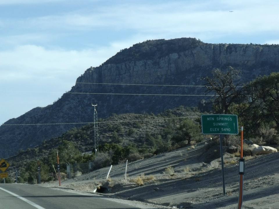 Mountain Springs Summit — travel photo of Mount Charleston & Spring Mountains, Las Vegas & the Southwest