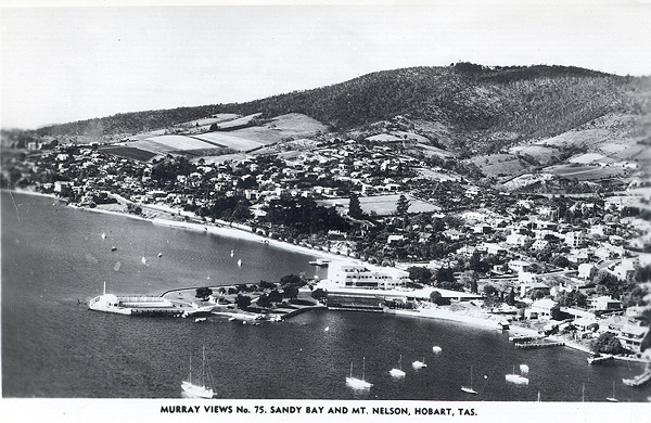 Lords Beach Sandy Bay Tasmania 1930s — travel photo of Sandy Bay