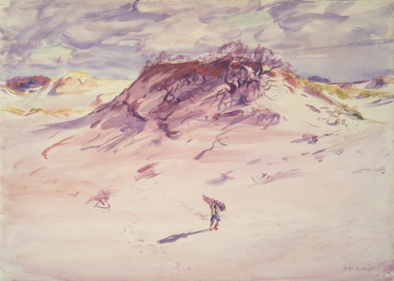 Brooklyn Museum - Sand Dunes, Cape Cod - Dodge MacKnight - overall — travel photo of Cape Cod & the Islands, New England