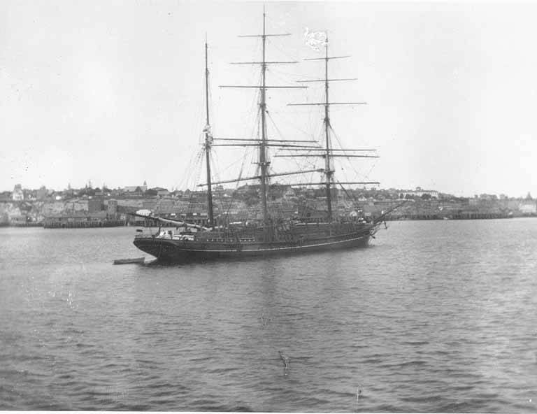 Bark HESPER, Port Townsend, July 6, (WAITE ) — travel photo of Port Townsend, Seattle