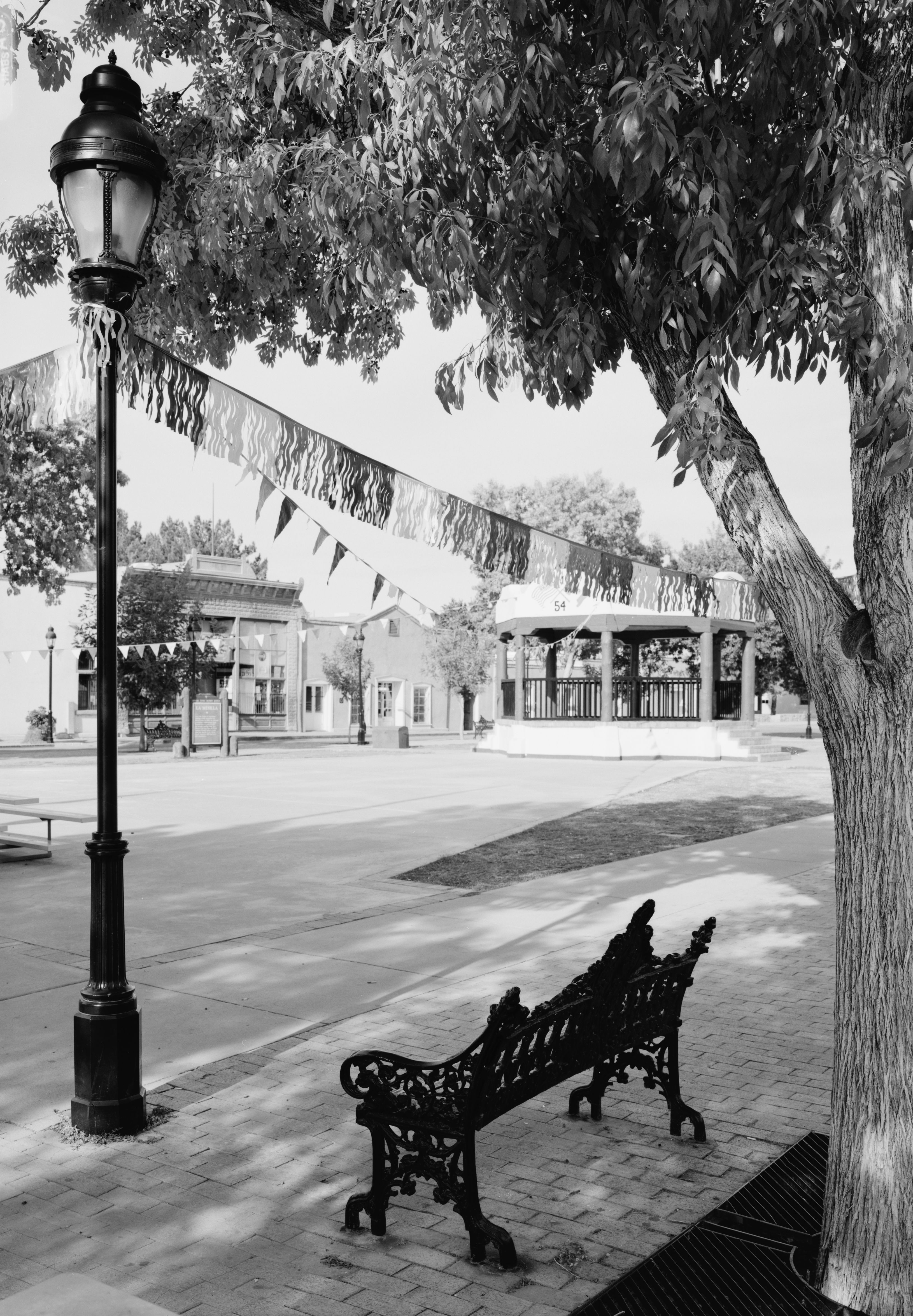 Mesilla Plaza — travel photo of Mesilla, White Sands and southern New Mexico