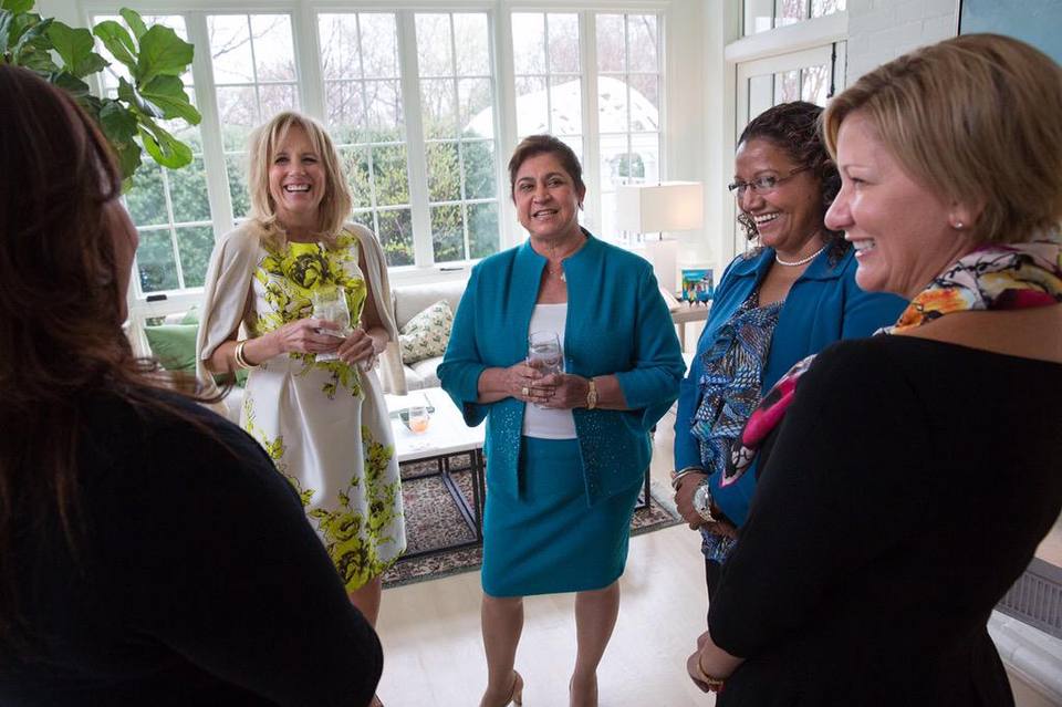 Jill Biden with first ladies of Guatemala, Honduras and Panama — travel photo of Panama & Guatemala