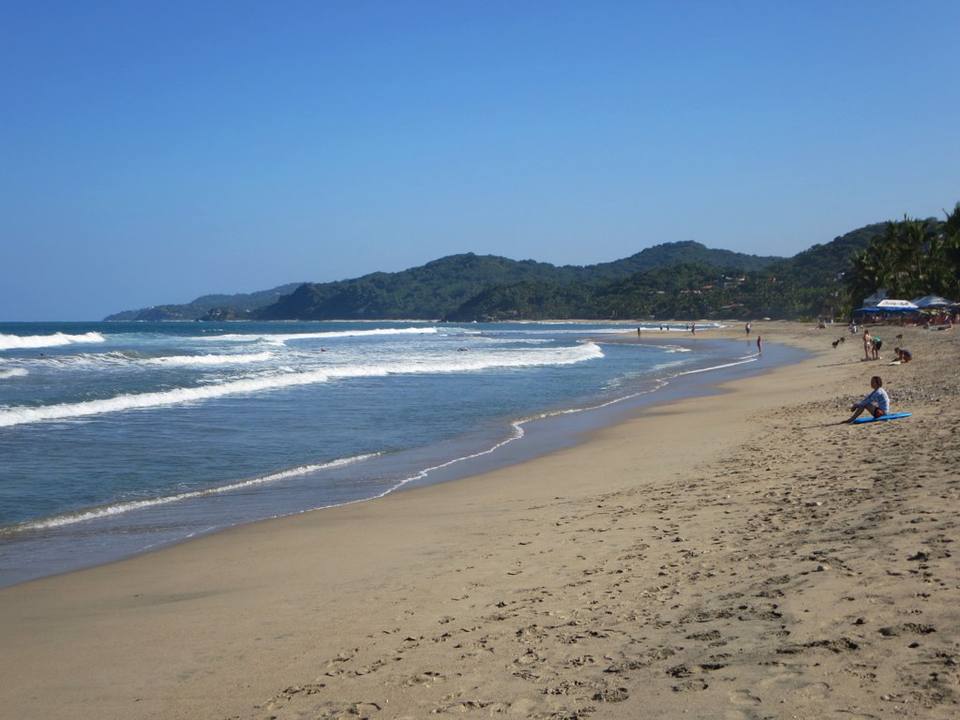 Beach at Sayulita ( ) — travel photo of Sayulita, Puerto Vallarta