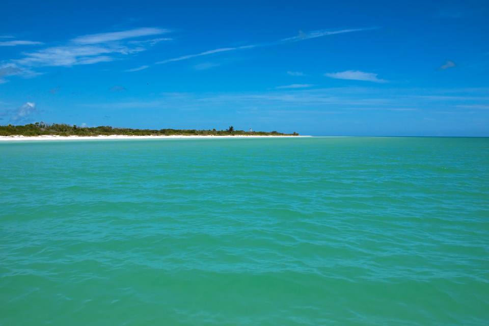 Punta Mosquito from the Sea ( ) — travel photo of Punta Mosquito