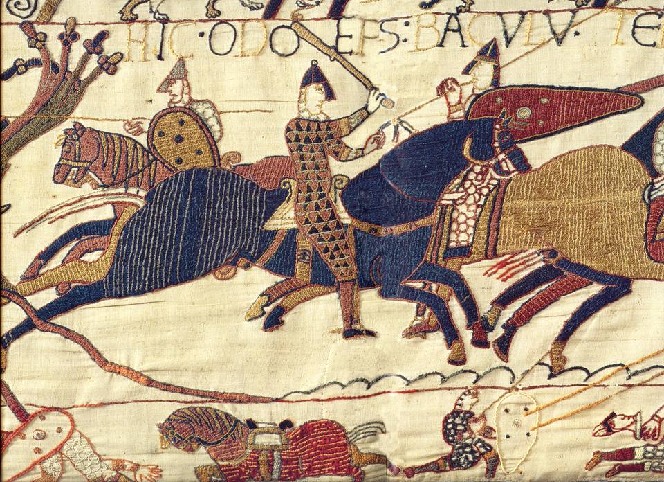Bayeux Tapestry — travel photo of Bayeux, Normandy — Mont-Saint-Michel & D-Day