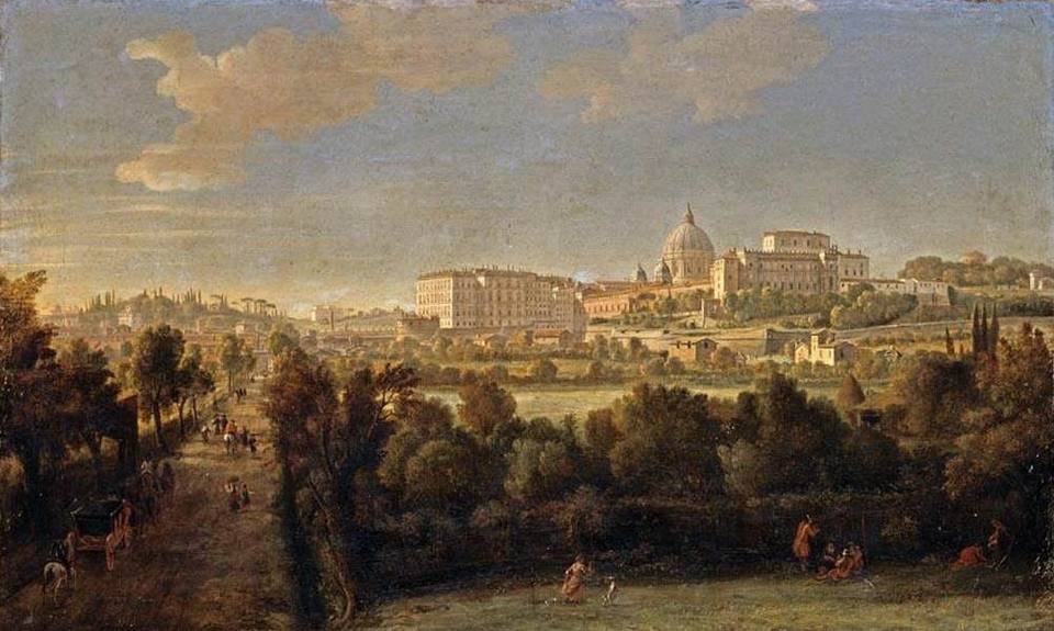 6 Rome View of St Peter's and the Vatican Seen from Prati Di Castello — travel photo of Vatican & Prati, Rome