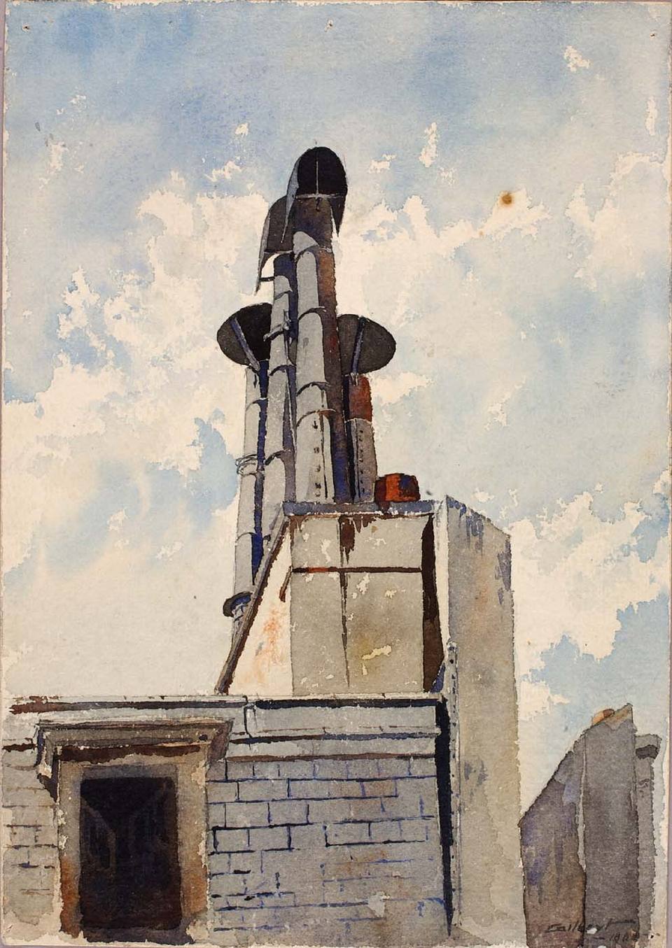 Cass Gilbert - Latin Quarter, Paris - . .20B - Smithsonian American Art Museum — travel photo of Latin Quarter, Paris
