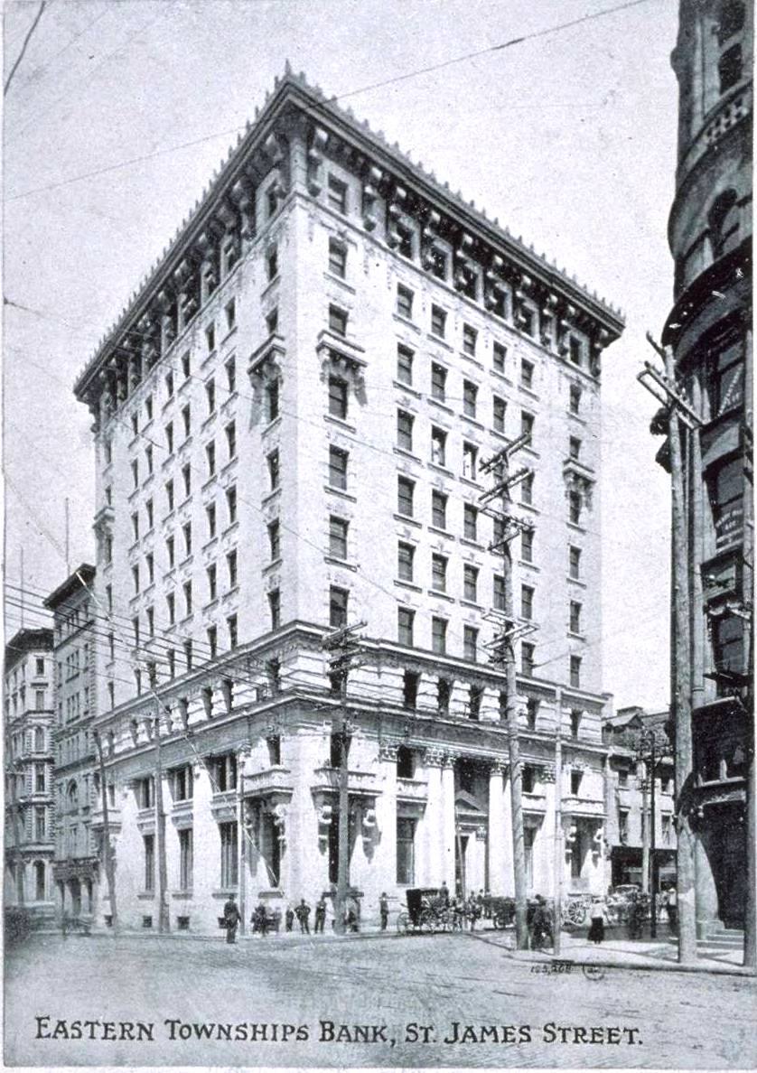 Eastern Townships Bank, St. James Street — travel photo of Eastern Townships, Montréal