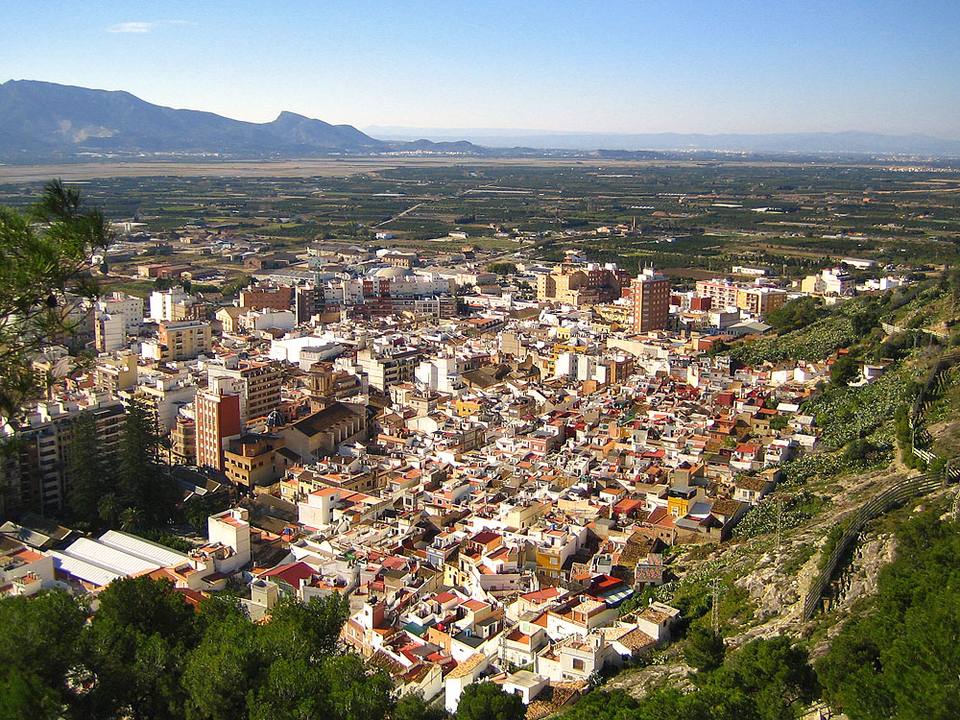 Cullera vista àeria — travel photo of Cullera
