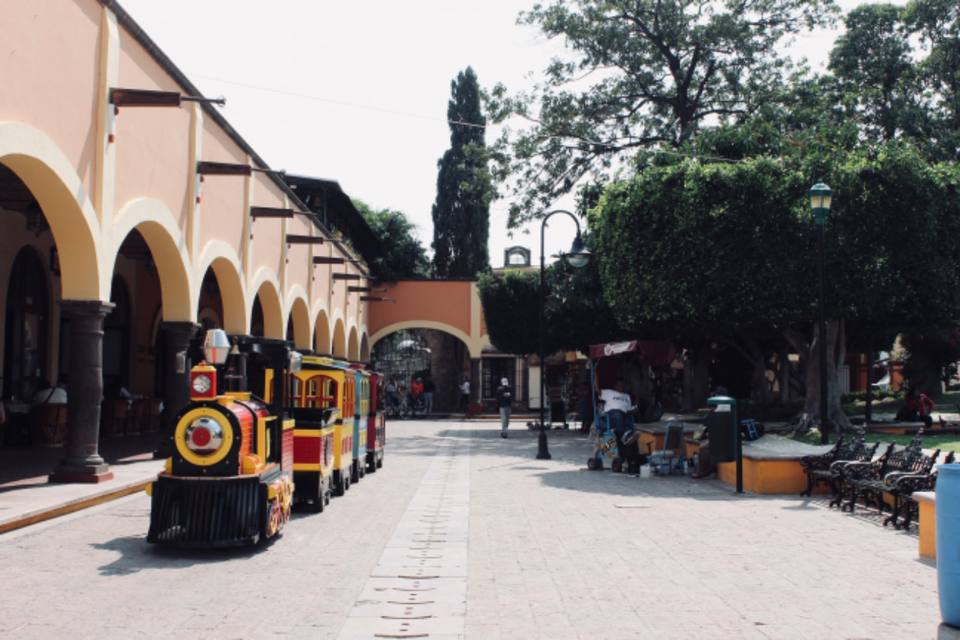 Plaza principal, Tequisquiapan Querétaro. México — travel photo of Tequisquiapan, Querétaro