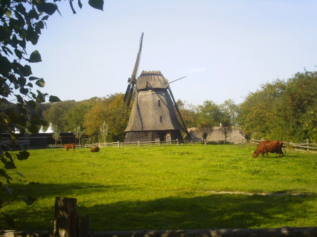 Windmill, The Funen Village, ODense Denmark — travel photo of Odense & Funen