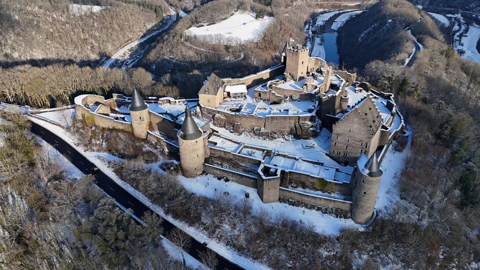 Bourscheid Castle — travel photo of Bourscheid, Vianden