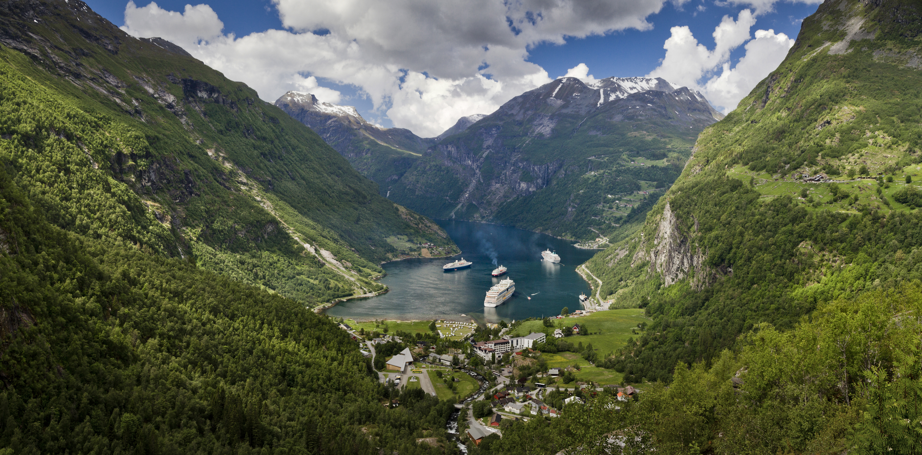 Geiranger — travel photo of Geiranger village, The Fjords & Geiranger