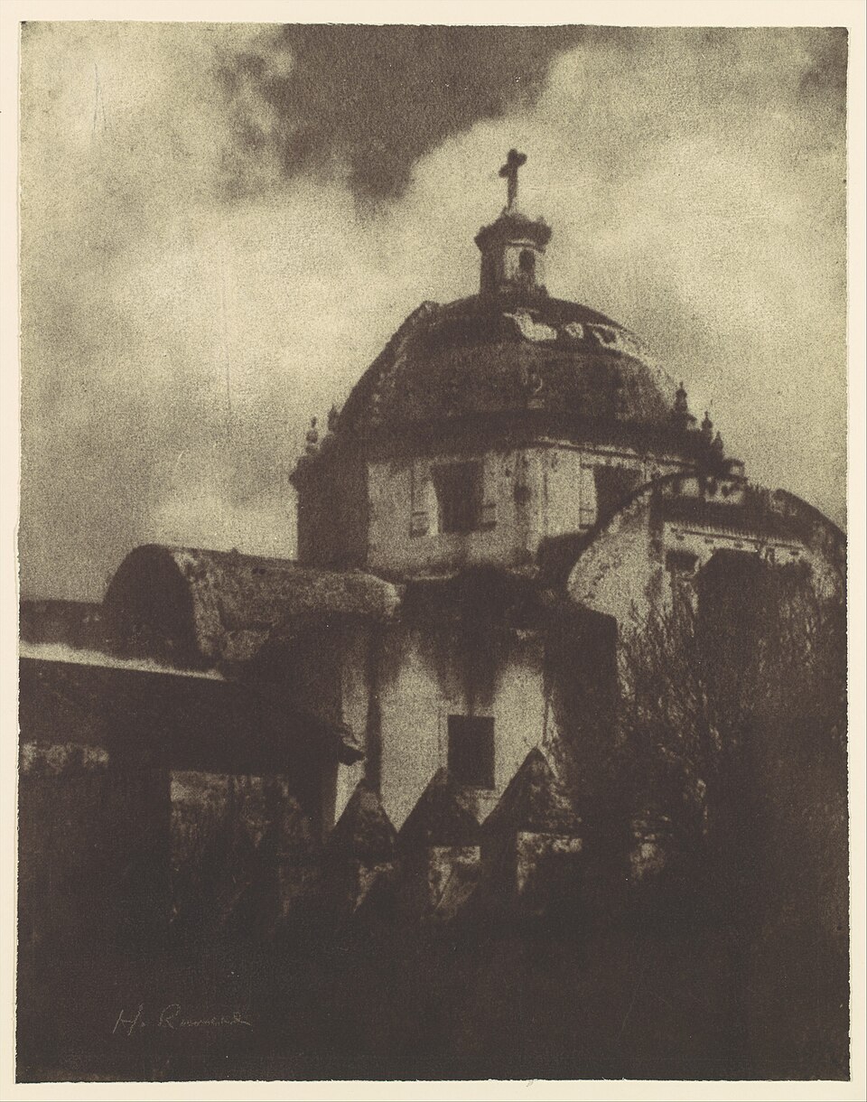 A Church Dome at Cuernavaca, Mexico MET DP114617 — travel photo of Cuernavaca, Mexico City