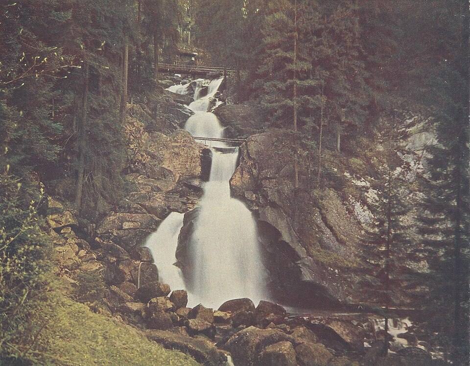 Black Forest Autochrome Triberg — travel photo of Triberg, Black Forest & Freiburg