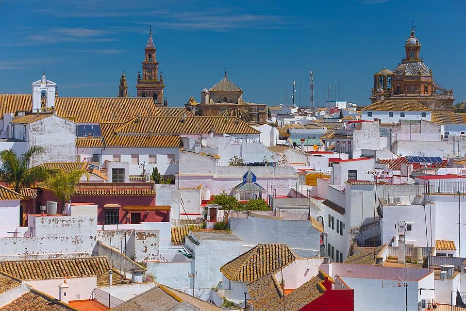 Carmona - View from Puerta de Sevilla — travel photo of Carmona, Seville