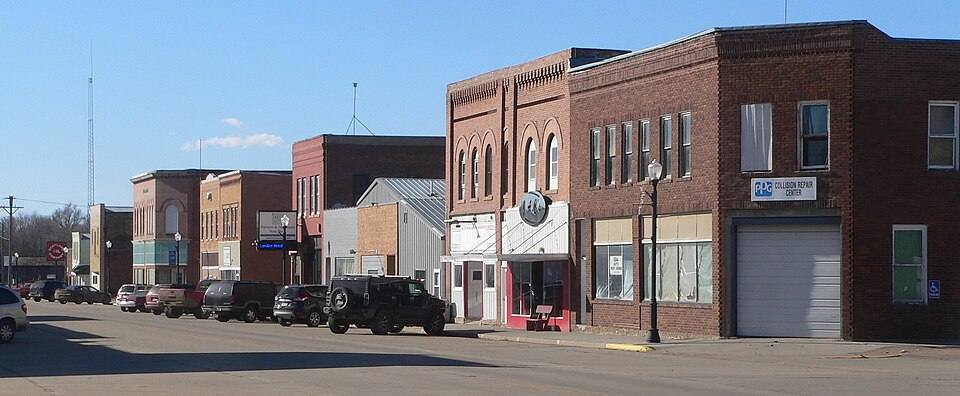 Scotland, South Dakota, N side Main Street from 2nd Street 1 — travel photo of Scotland