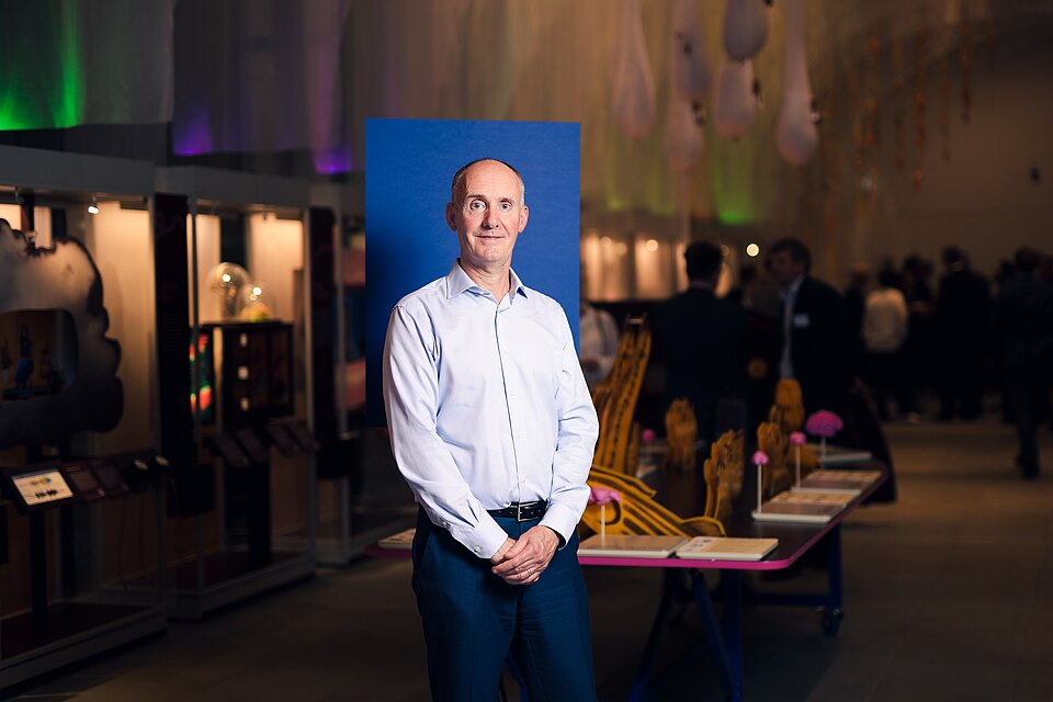 Portrait of Richard Deverell created during the DSIT Stakeholder Reception- in the United Kingdom on 5 September — travel photo of United Kingdom