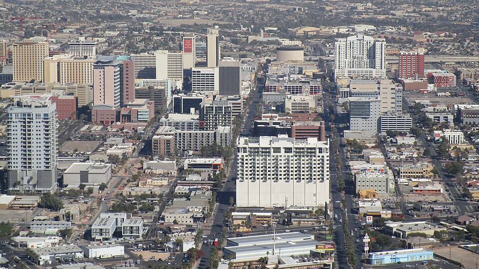 Nevada - Las Vegas Downtown with Fremont Street Experience and The Mob Museum ( ) — travel photo of Mob Museum, Downtown & Fremont Street