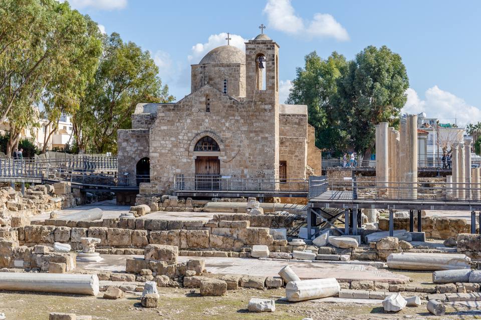Saint Kyriaki church, Paphos, Cyprus — travel photo of Paphos