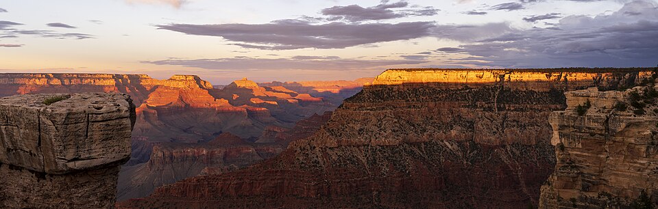 Grand Canyon South Rim at Sunset — travel photo of Grand Canyon South Rim