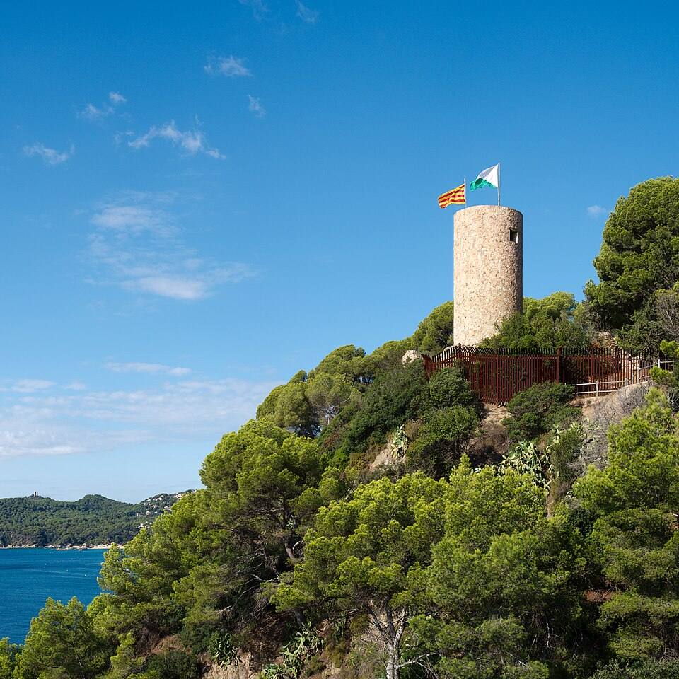 Panorama of The Castell de Sant Joan de Lloret de Mar — travel photo of Lloret de Mar