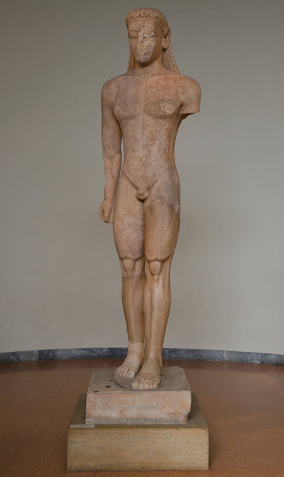 Cape Sounion kouros (NAMA ) — travel photo of Cape Sounion, Athens