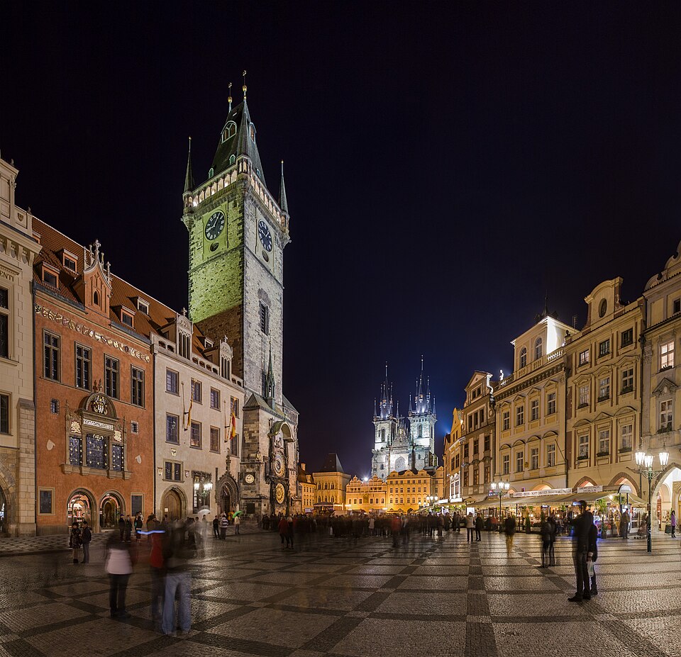 Prague Old Town Square, Czech Republic - Oct — travel photo of Old Town Square, Prague