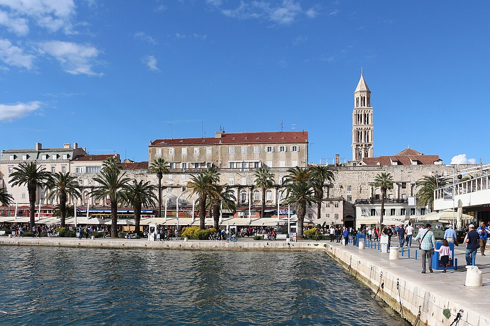View of Diocletian's Palace, Split — travel photo of Diocletian's Palace, Split