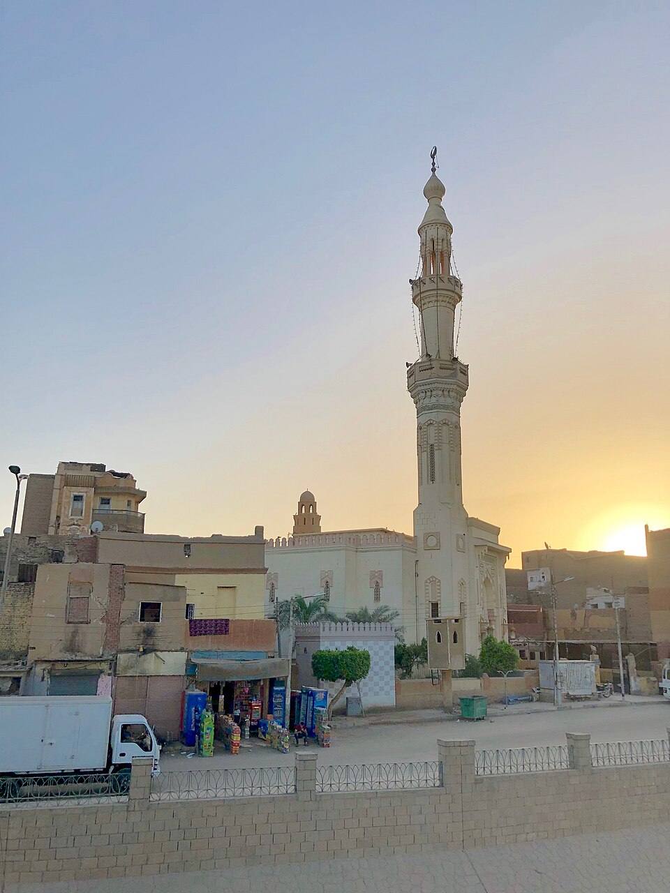 Old Mosque in Esna, Esna, EGY ( ) — travel photo of Esna, Luxor