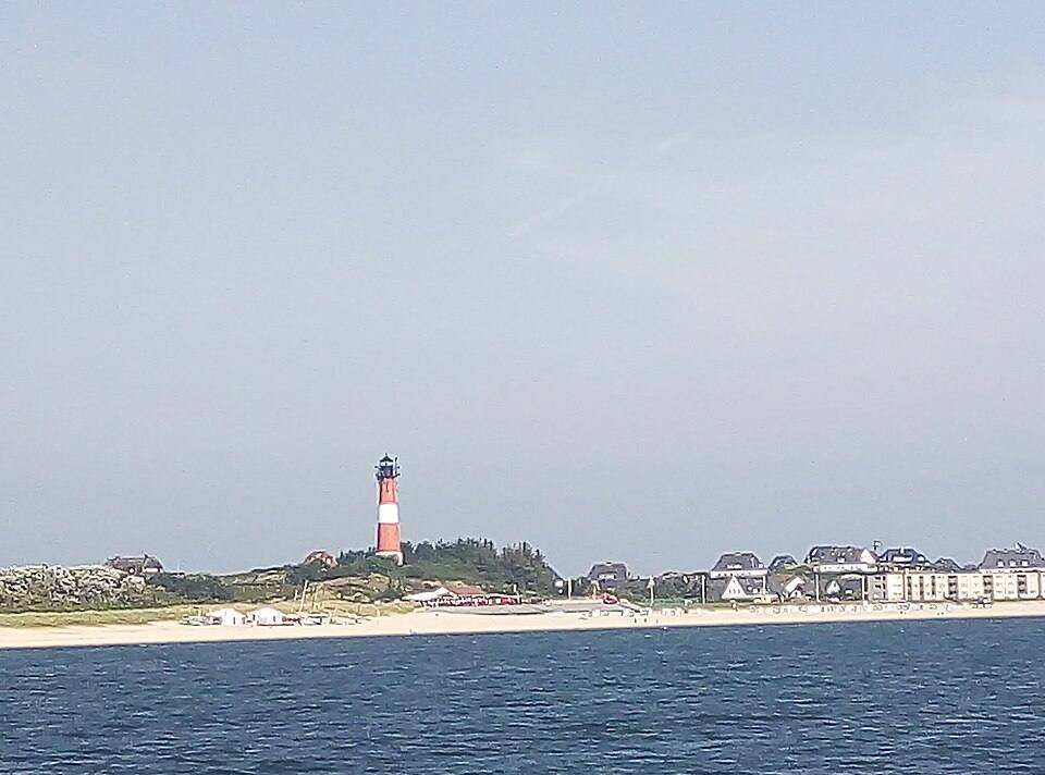 Blick auf Hörnum von der Nordsee — travel photo of Hörnum, Sylt & the North Sea