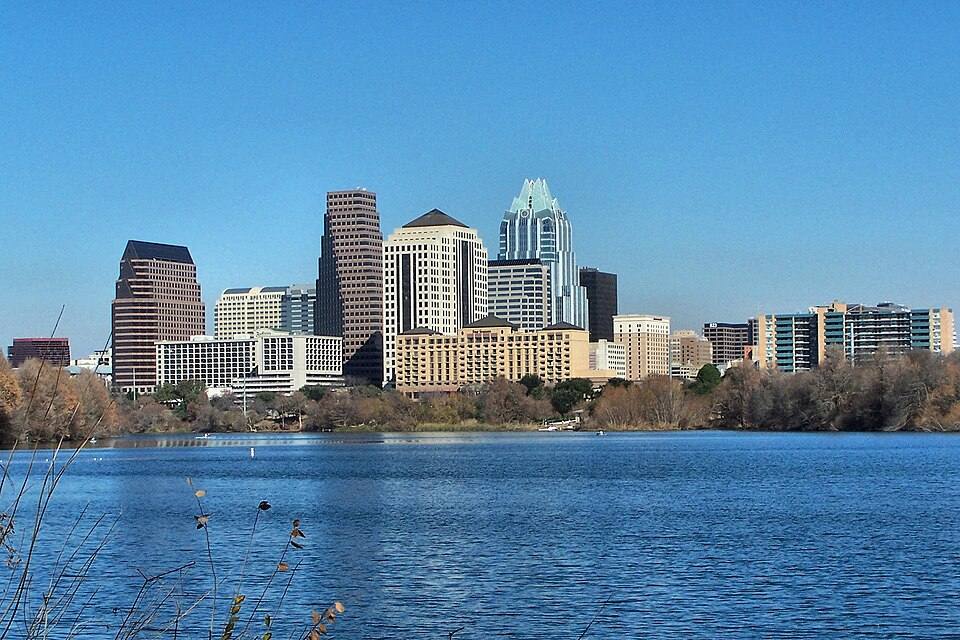 Austin from town lake east — travel photo of East Austin, Austin