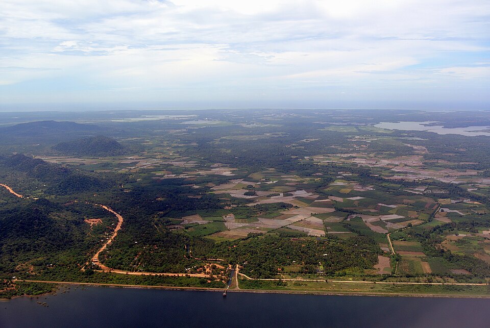 Sri lanka southern province aerial view — travel photo of Sri Lanka