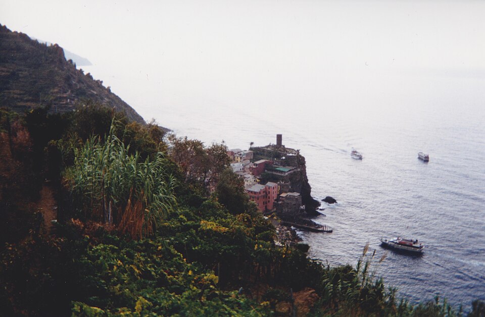 Cinque Terre - View towards Vernazza — travel photo of Cinque Terre